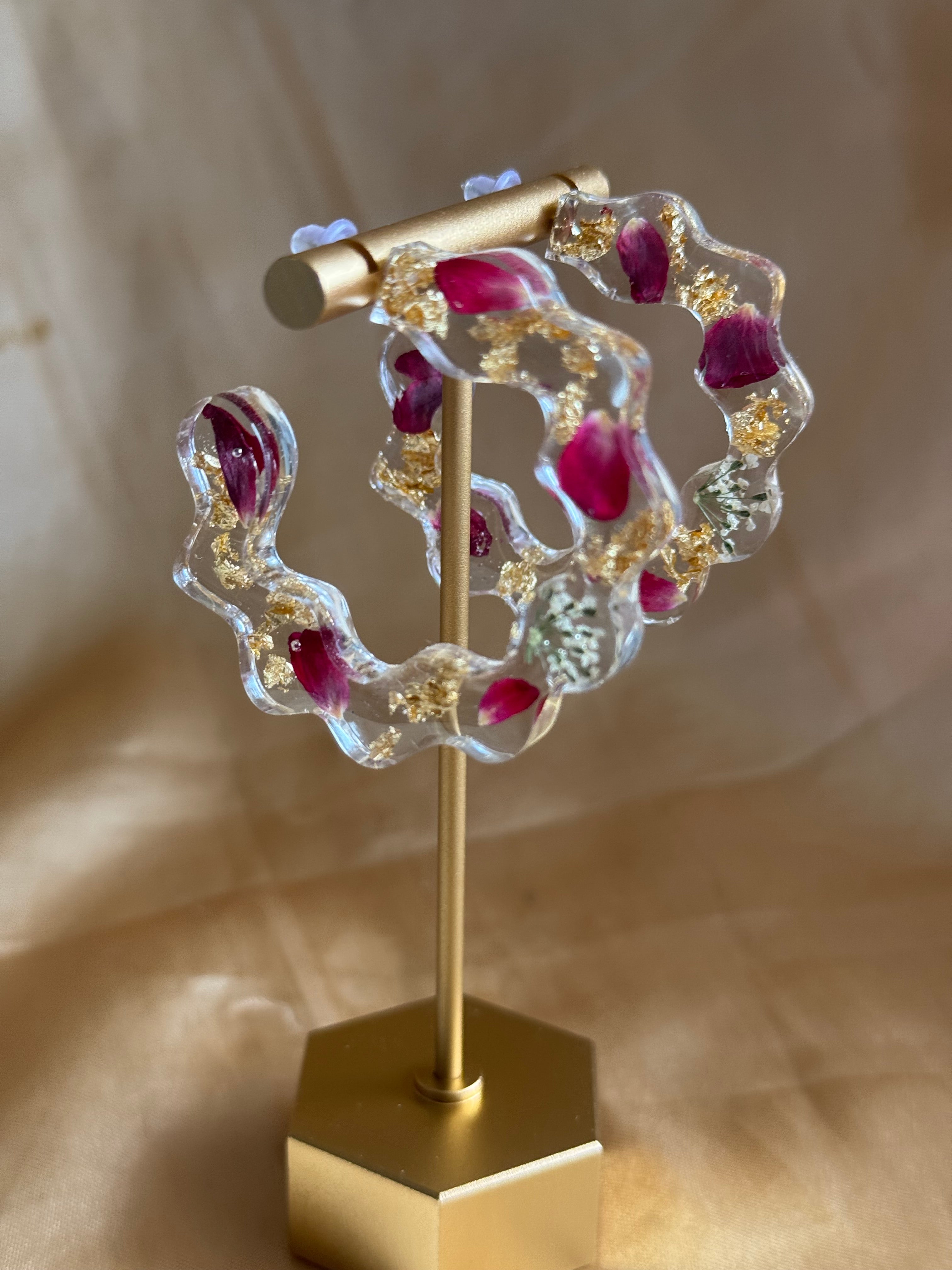 Earring & Hair Clip Set