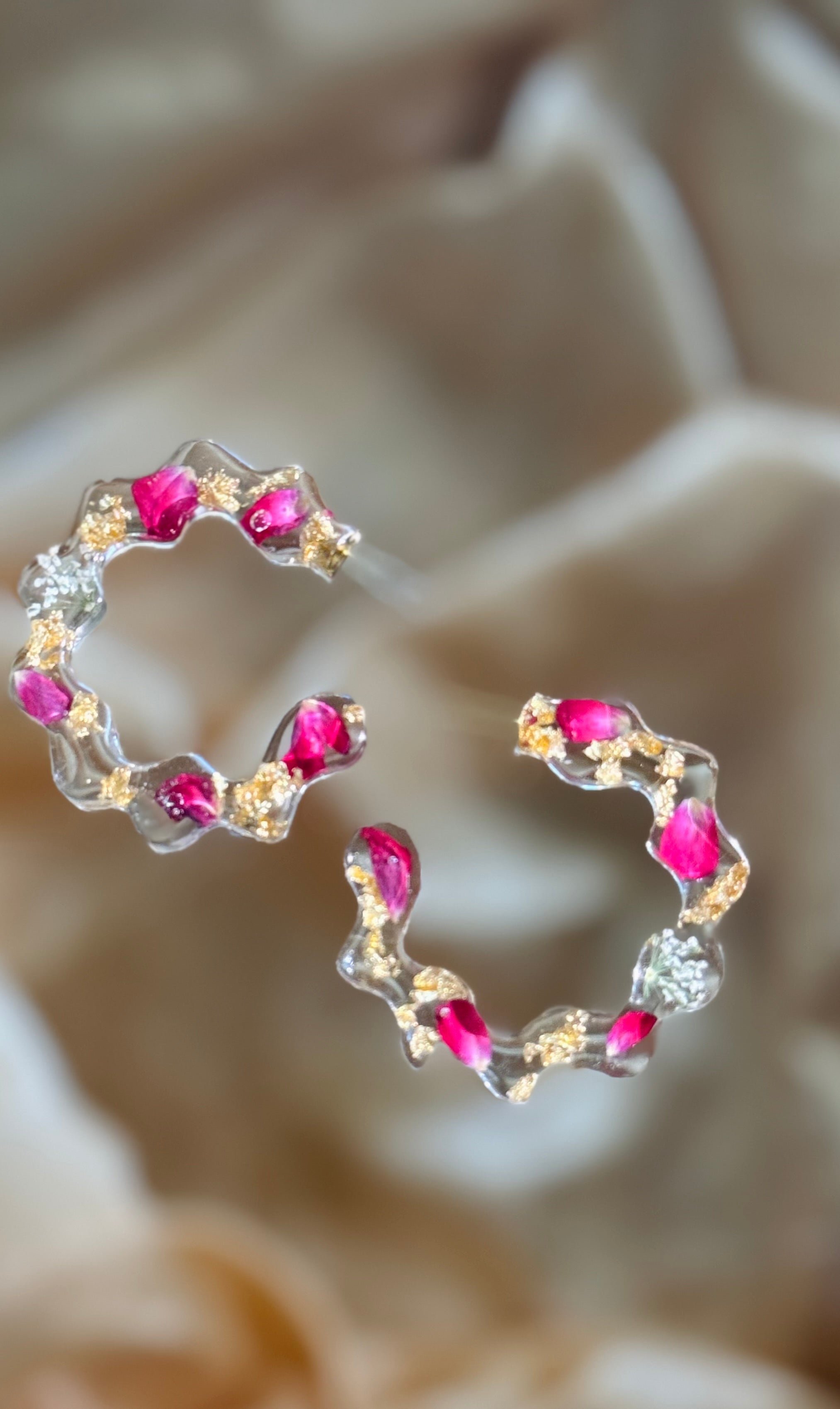 Earring & Hair Clip Set