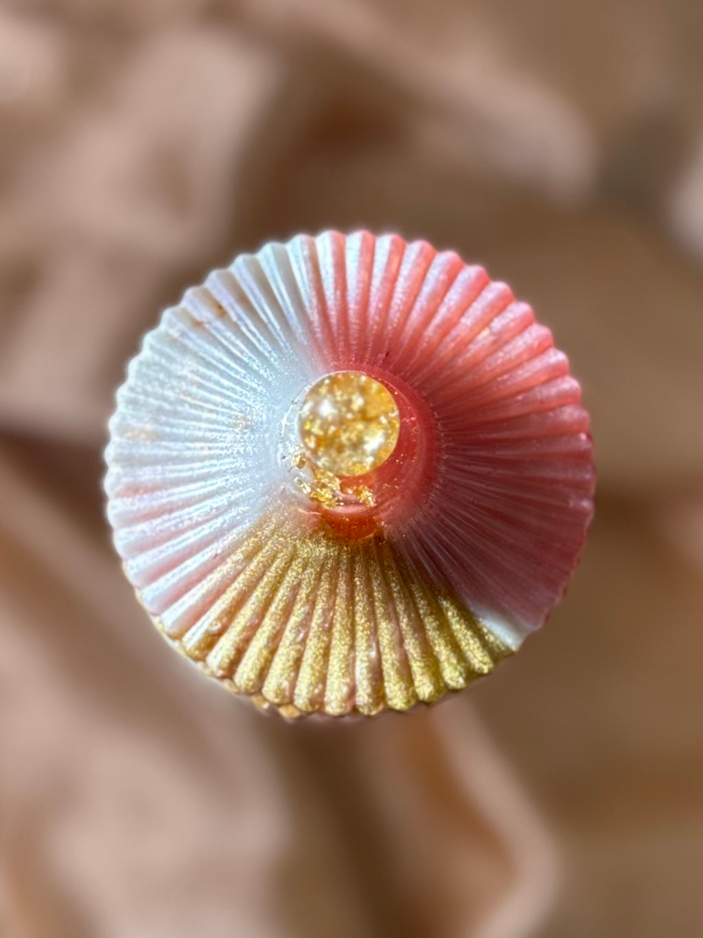Dainty Pink & Gold Jewelry Box