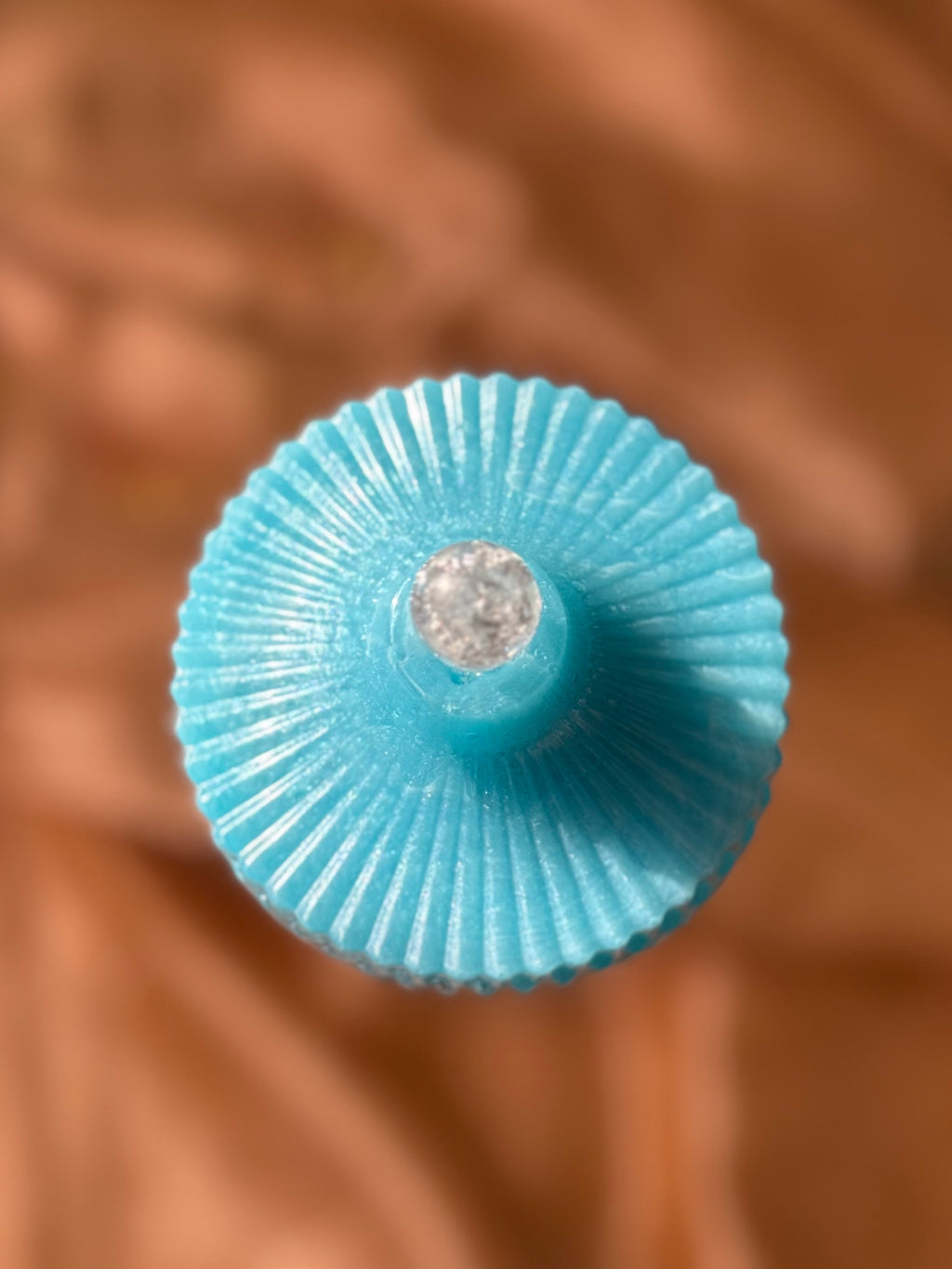 Dainty Baby Blue Jewelry Box