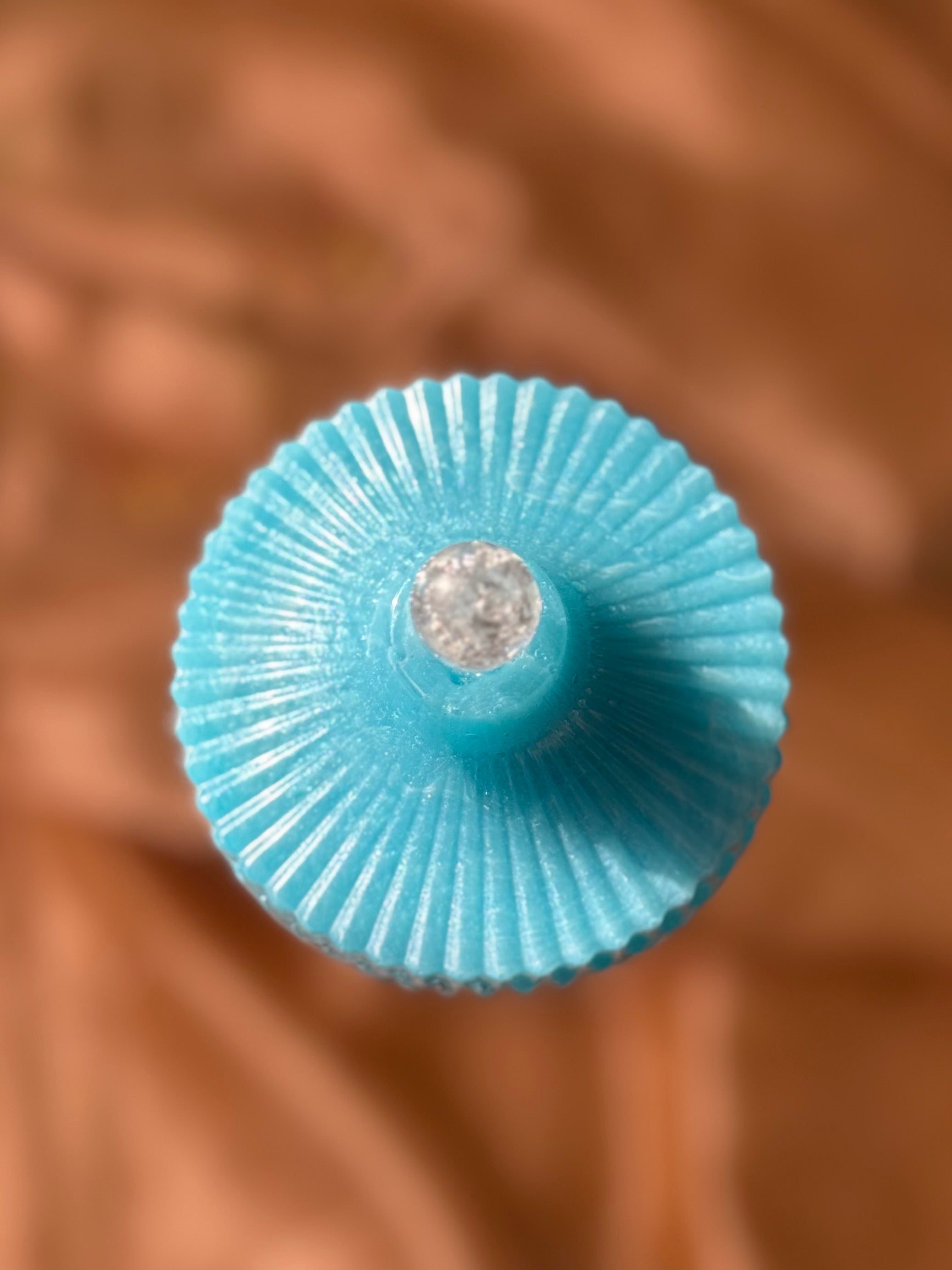 Dainty Baby Blue Jewelry Box